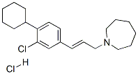 CAS#: 139592-99-7， [(Z)-3-(3-Chloro-4-Cyclohexylphenyl)Prop-2-Enyl]Cycloheptane Hydrochloride