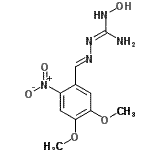 CAS#: 139613-38-0， (2E)-2-(4,5-Dimethoxy-2-Nitrobenzylidene)-N-Hydroxyhydrazinecarboximidamide