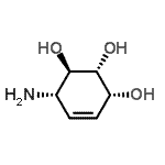CAS#: 139626-80-5， (1R,2R,3R,6S)-6-Amino-4-Cyclohexene-1,2,3-Triol