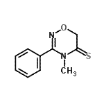 CAS#: 139698-07-0， 4-Methyl-3-Phenyl-4H-1,2,4-Oxadiazine-5(6H)-Thione