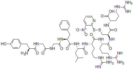 CAS#: 139883-41-3， 3-Nitro-2-Pyridinesulfenyl Dynorphin Derivative