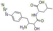 CAS#: 139915-04-1， (2S)-2-[[3-Amino-4-(4-Azidophenyl)-2-Hydroxybutanoyl]Amino]-4-Methylpentanoic Acid