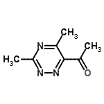 CAS#: 139938-60-6， 1-(3,5-Dimethyl-1,2,4-Triazin-6-Yl)Ethanone