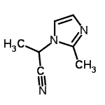 CAS#: 139958-54-6， 2-(2-Methyl-1H-Imidazol-1-Yl)Propanenitrile