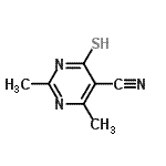 CAS#: 13996-06-0， 2,4-Dimethyl-6-Thioxo-1,6-Dihydro-5-Pyrimidinecarbonitrile