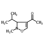 CAS#: 140116-82-1， 1-(3-Isopropyl-2-Methyl-2,3-Dihydro-1,2-Oxazol-4-Yl)Ethanone
