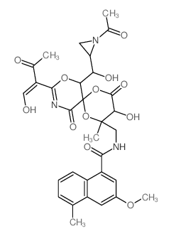 CAS 登录号：1403-29-8， 嗜癌素