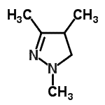 CAS#: 14044-41-8， 1,3,4-Trimethyl-4,5-Dihydro-1H-Pyrazole