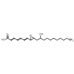 CAS#: 140460-58-8， 7-[3-(2-Hydroxyundecyl)-2-Oxiranyl]-2,4,6-Heptatrienoic Acid