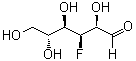 结构式 CAS# 14049-03-7, 3-脱氧-3-氟-D-葡萄糖