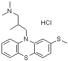 CAS#: 14056-64-5， N,N,beta-Trimethyl-2-(Methylthio)-10H-Phenothiazine-10-Propylamine Monohydrochloride