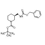 CAS#: 140645-87-0， 2-Methyl-2-Propanyl (3S)-3-({[(Benzyloxy)Carbonyl]Amino}Methyl)-1-Piperidinecarboxylate