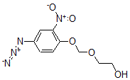 CAS#: 140842-24-6， 2-[(4-Azido-2-Nitrophenoxy)Methoxy]Ethanol