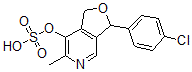 CAS#: 140894-91-3， [3-(4-Chlorophenyl)-6-Methyl-1,3-Dihydrofuro[4,3-d]Pyridin-7-Yl] Hydrogen Sulfate