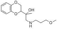 CAS#: 14091-01-1， alpha-[[(3-Methoxypropyl)Amino]Methyl]-alpha-Methyl-1,4-Benzodioxane-2-Methanol