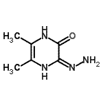 CAS#: 140911-17-7， (3E)-3-Hydrazono-5,6-Dimethyl-3,4-Dihydro-2(1H)-Pyrazinone