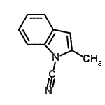 CAS#: 140934-55-0， 2-Methyl-1H-Indole-1-Carbonitrile