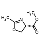 CAS#: 141029-63-2， Methyl (4S)-2-Methyl-4,5-Dihydro-1,3-Oxazole-4-Carboxylate