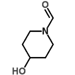 CAS#: 141047-46-3， 4-Hydroxy-1-Piperidinecarbaldehyde