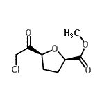 CAS#: 141072-81-3， Methyl (2R,5S)-5-(Chloroacetyl)Tetrahydro-2-Furancarboxylate