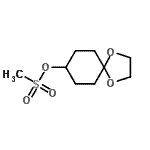 CAS#: 141120-33-4， 1,4-Dioxaspiro[4.5]Dec-8-Yl Methanesulfonate