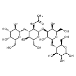 CAS 登录号：14116-68-8， beta-D-吡喃半乳糖基-(1->3)-2-乙酰氨基-2-脱氧-beta-D-吡喃葡萄糖基-(1->3)-beta-D-吡喃半乳糖基-(1->4)-D-吡喃葡萄糖