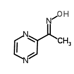 CAS#: 141190-61-6， (1E)-N-Hydroxy-1-(2-Pyrazinyl)Ethanimine