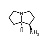 CAS#: 141197-03-7， (1R,7aR)-Hexahydro-1H-Pyrrolizin-1-Amine
