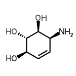 CAS#: 141269-14-9， (1S,2S,3R,6S)-6-Amino-4-Cyclohexene-1,2,3-Triol