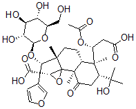 CAS#: 141304-78-1， Nomilinic acid 17-O-beta-D-glucopyranoside