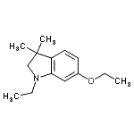 CAS#: 141315-04-0， 6-Ethoxy-1-Ethyl-3,3-Dimethylindoline