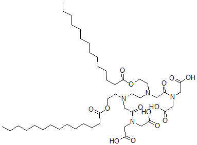CAS#: 141433-28-5， 2-[[2-[2-[[2-(Bis(Carboxymethyl)Amino)-2-Oxoethyl]-(2-Tetradecanoyloxyethyl)Amino]Ethyl-(2-Tetradecanoyloxyethyl)Amino]Acetyl]-(Carboxymethyl)Amino]Acetic Acid