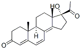 CAS 登录号：14147-97-8， 17-羟基-4,6,8(14)-孕甾三烯-3,20-二酮