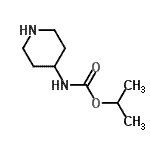 CAS#: 141498-57-9， Isopropyl 4-Piperidinylcarbamate