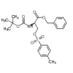 CAS#: 141527-79-9， Benzyl O-[(4-Methylphenyl)Sulfonyl]-N-{[(2-Methyl-2-Propanyl)Oxy]Carbonyl}-D-Serinate