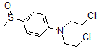 CAS#: 141612-08-0， N,N-Bis(2-Chloroethyl)-4-Methylsulfinylaniline