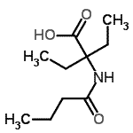 CAS#: 141745-60-0， 2-(Butyrylamino)-2-Ethylbutanoic Acid