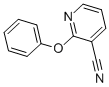 structure of CAS# 14178-15-5, 2-Phenoxynicotinonitrile;2-(Phenoxy)-3-Pyridinecarbonitrile;2-(Phenoxy)Nicotinonitrile;3-Pyridinecarbonitrile, 2-Phenoxy-
