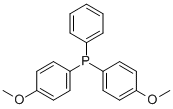 structure of CAS# 14180-51-9, Di(4-Methoxyphenyl)(Phenyl)Phosphine;DI(4-METHOXYPHENYL)(PHENYL)PHOSPHINE;BIS(4-METHOXYPHENYL)PHENYLPHOSPHINE