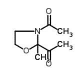 CAS#: 141916-15-6， 1,1'-(2-Methyl-1,3-Oxazolidine-2,3-Diyl)Diethanone