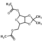 CAS#: 141979-56-8， 1,5-Di-O-Acetyl-2,3-O-Isopropylidenepentofuranose