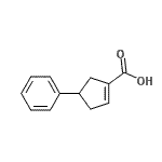 CAS#: 142038-49-1， 4-Phenyl-1-Cyclopentene-1-Carboxylic Acid