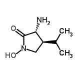 CAS#: 142229-26-3， (3R,4S)-3-Amino-1-Hydroxy-4-Isopropyl-2-Pyrrolidinone