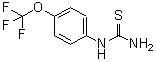 结构式 CAS# 142229-74-1, 1-[4-(三氟甲氧基)苯基]硫脲