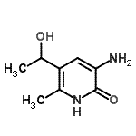 CAS#: 142327-87-5， 3-Amino-5-(1-Hydroxyethyl)-6-Methyl-2(1H)-Pyridinone