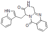 CAS#: 142382-42-1， 4-(1H-Indol-3-Ylmethyl)-2,4-Dihydro-1H-Pyrazino[5,4-b]Quinazoline-3,6-Dione