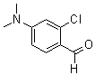structure of CAS# 1424-66-4, 2-Chloro-4-(Dimethylamino)Benzaldehyde;2-Chloro-4-Dimethylamino-Benzaldehyde;Sew 05671;Nsc93918