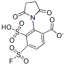CAS#: 142439-47-2， 1-(4-Fluorosulfonylbenzoyl)Oxy-2,5-Dioxopyrrolidine-3-Sulfonic Acid