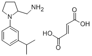 CAS#: 142469-93-0， (-)-1-(3-(1-Methylethyl)Phenyl)-2-Pyrrolidinemethanamine Fumarate