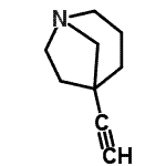 CAS#: 142483-61-2， 5-Ethynyl-1-Azabicyclo[3.2.1]Octane